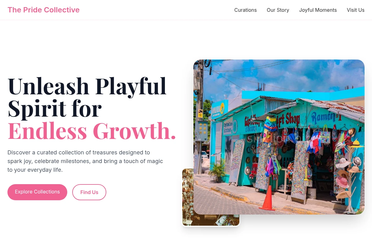 Vibrant Gift Shop